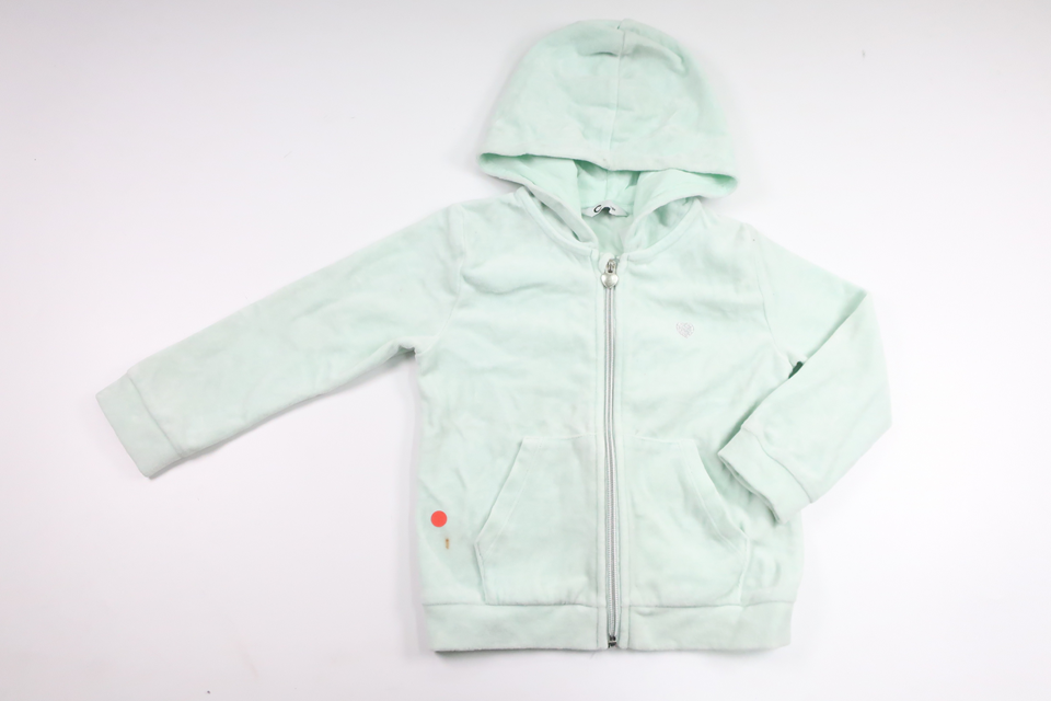 Munkjacka i fleece från Cubus - Storlek 98/104 - Grön