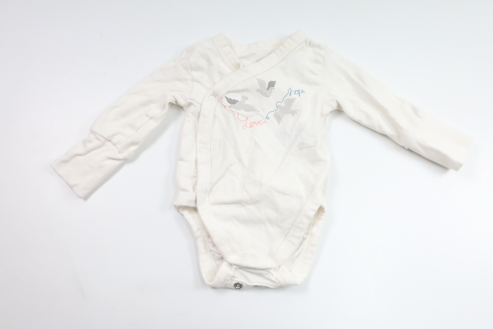 Omlottbody från Cubus - Storlek 56 - Vit