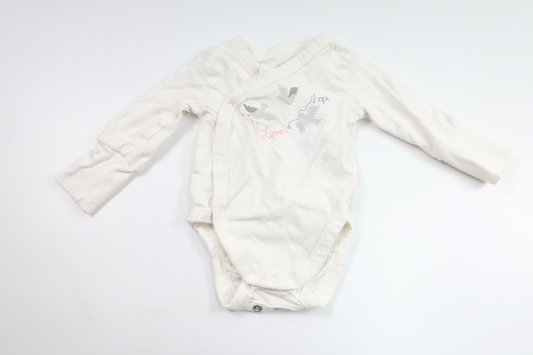 Omlottbody från Cubus - Storlek 56 - Vit