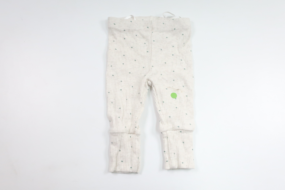 Ribbade byxor från Minimarket - Storlek 56 - Benvit