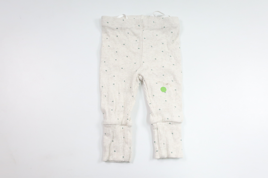 Ribbade byxor från Minimarket - Storlek 56 - Benvit