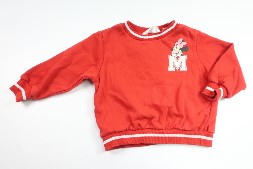 Sweatshirt med Mimmi från H&M - Storlek 92 - Röd