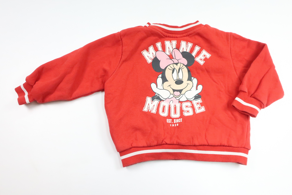 Sweatshirt med Mimmi från H&M - Storlek 92 - Röd