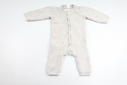 Stickad jumpsuit från H&M - Storlek 68 - Grå