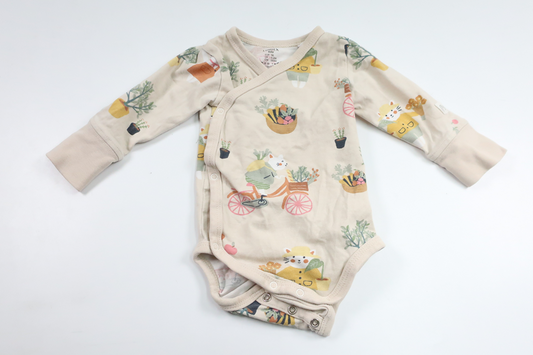 Omlottbody från Lindex - Storlek 56 - Beige