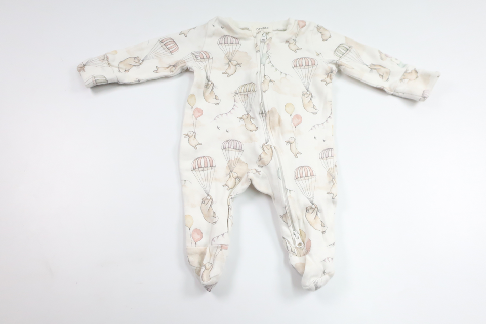 Pyjamas från Newbie - Storlek 50 - Vit