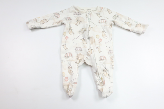 Pyjamas från Newbie - Storlek 50 - Vit