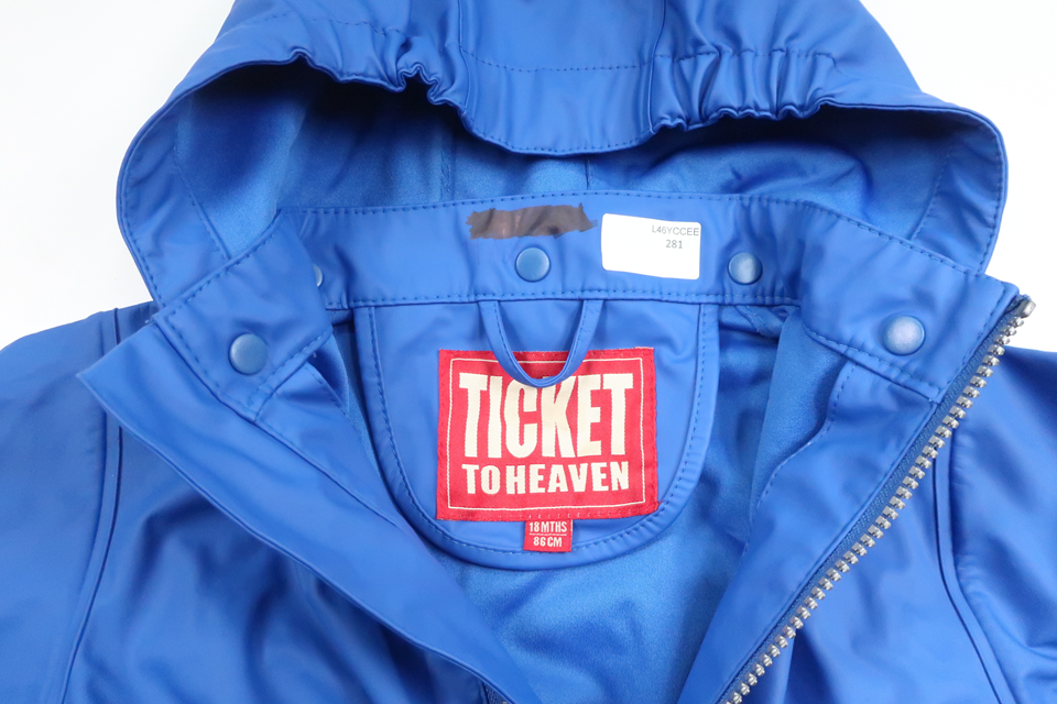 Regnoverall från Ticket to Heaven - Storlek 86 - Blå