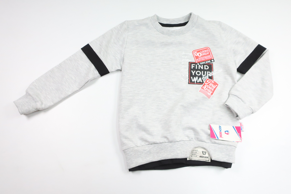 Tröja från Admin Bebe - Storlek 116 - Grå