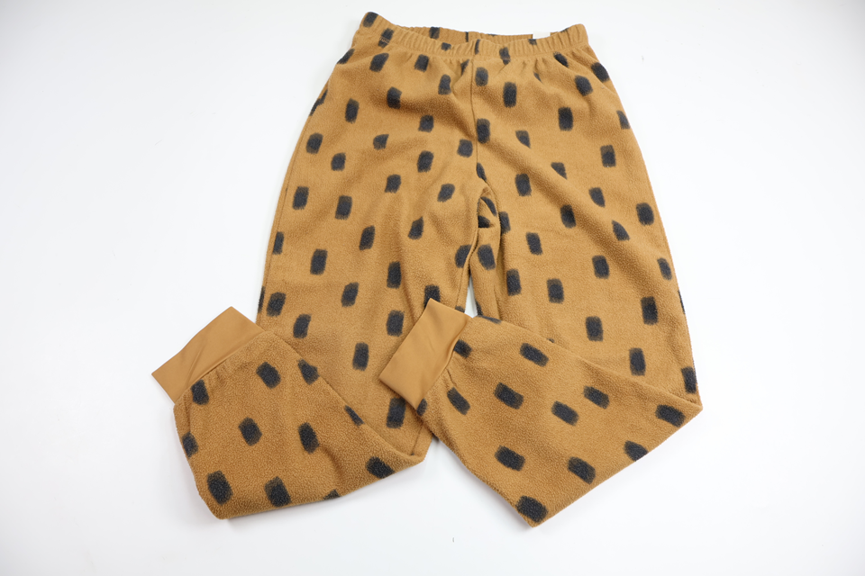 Fleecebyxor från H&M - Storlek 122/128 - Brun