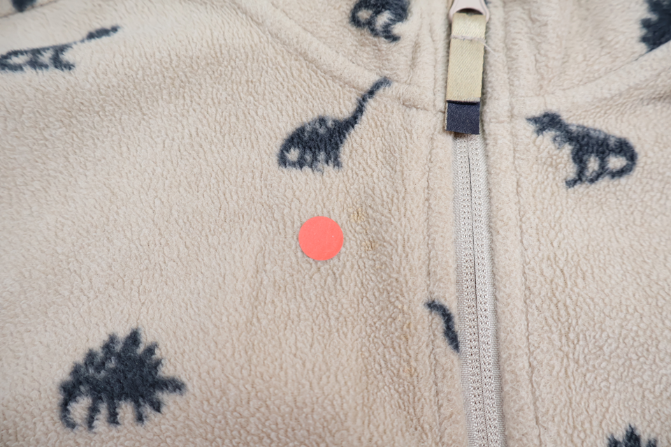 Fleecejacka från H&M - Storlek 122/128 - Beige