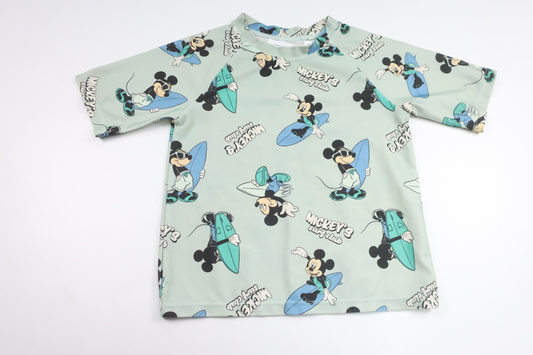 Uv-tröja med Musse Pigg från H&M - Storlek 98/104 - Blå