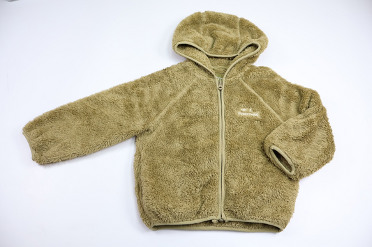 Munkjacka i fleece från Zara - Storlek 116 - Grön