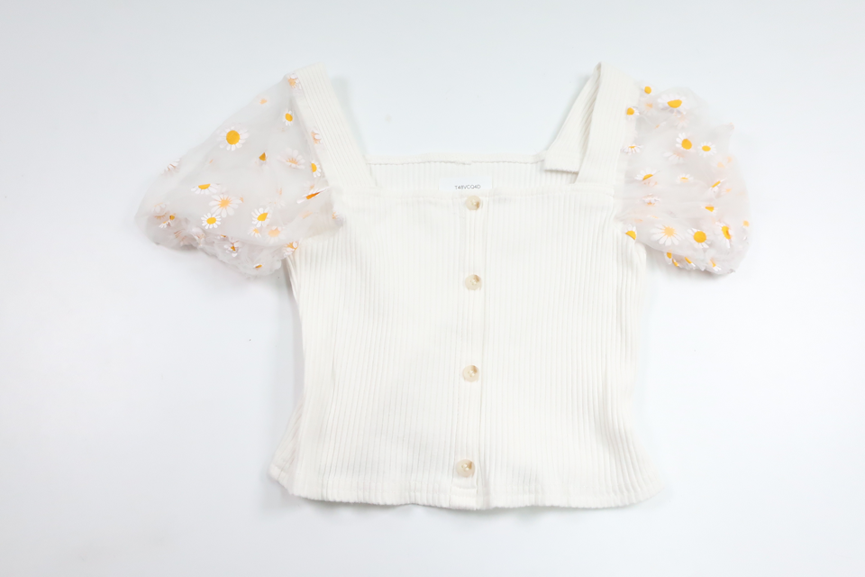 Tröja från Okänt - Storlek 116 - Vit