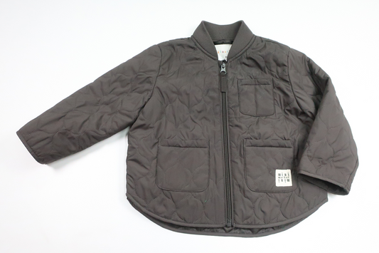 Quiltad jacka från Minimarket - Storlek 92 - Grå