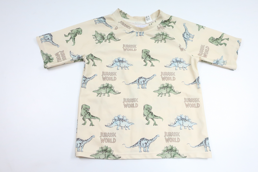 UV-tröja med Jurassic Park från H&M - Storlek 98/104 - Beige