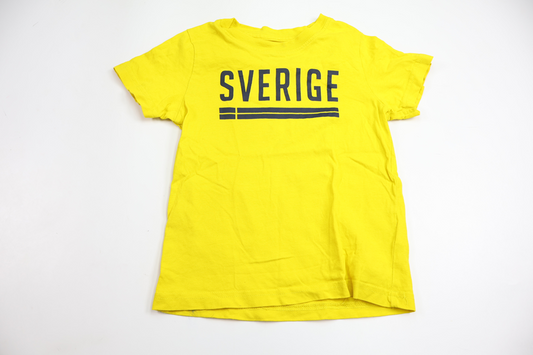 T-shirt från Official Supporter - Storlek 98/104 - Gul