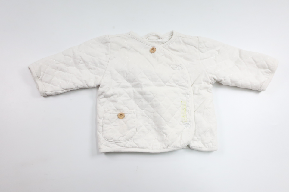 Tjockare kofta från Cool Club - Storlek 62 - Vit