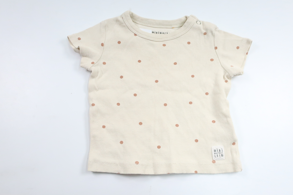 Ribbad tröja från Minimarket - Storlek 62 - Benvit