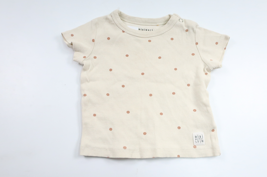 Ribbad tröja från Minimarket - Storlek 62 - Benvit