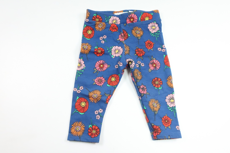 Floral pants from Minimarket - Size 62/68 - Blue