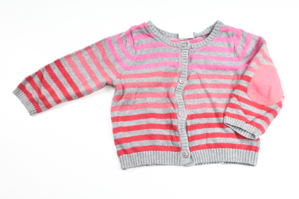 Stickad kofta från H&M - Storlek 62 - Grå