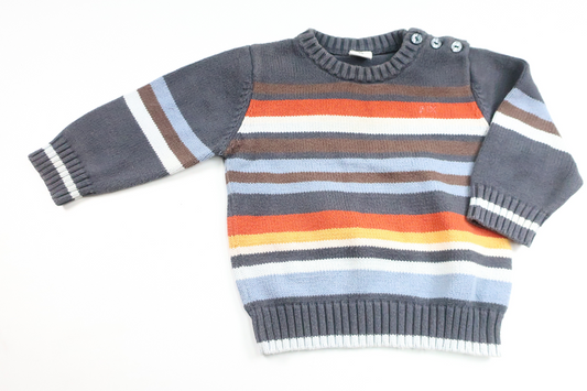 Stickad kofta från FIX by Lindex - Storlek 80 - Blå