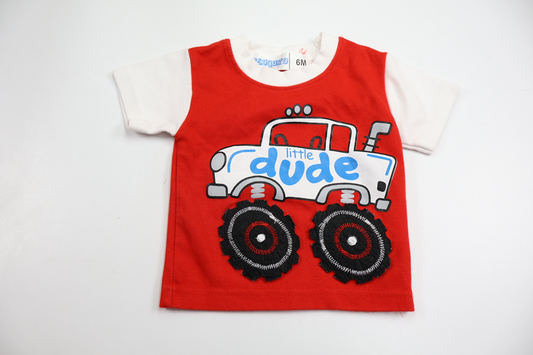 T-shirt från Periquito - Storlek 68/74 - Röd