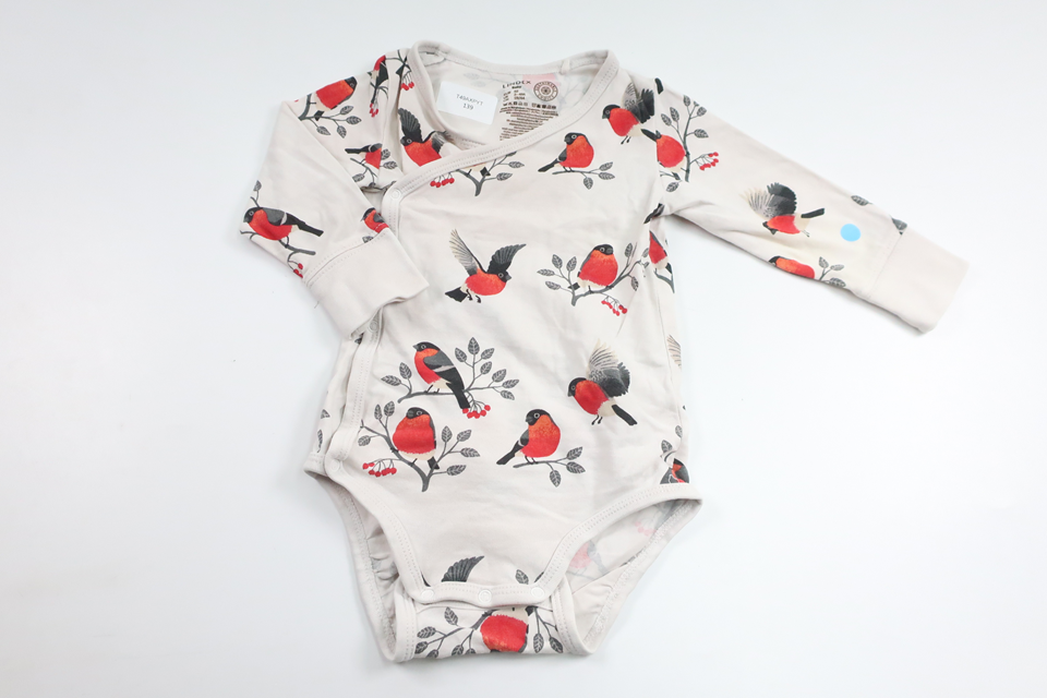 Omlottbody från Lindex - Storlek 62 - Blå