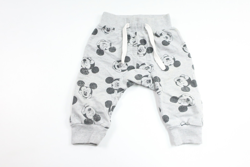 Pants with Mickey Mouse from Disney - Size 68 - Grey