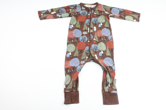 Pyjamas från Moomin by Martinex - Storlek 68 - Brun