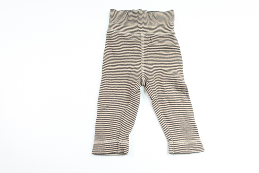 Randiga byxor från ICA I Love Eco - Storlek 68 - Brun