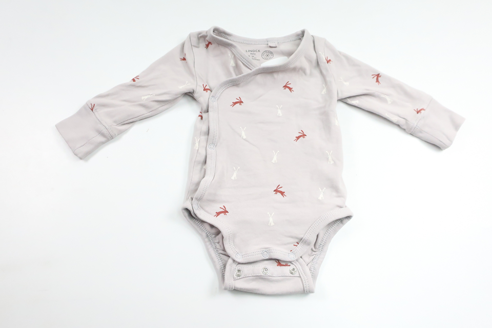 Omlottbody från Lindex - Storlek 56 - Grå