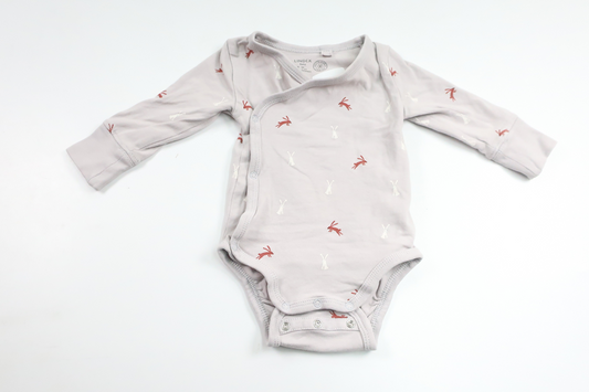 Omlottbody från Lindex - Storlek 56 - Grå