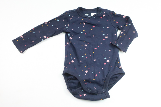 Body från H&M - Storlek 74 - Marinblå
