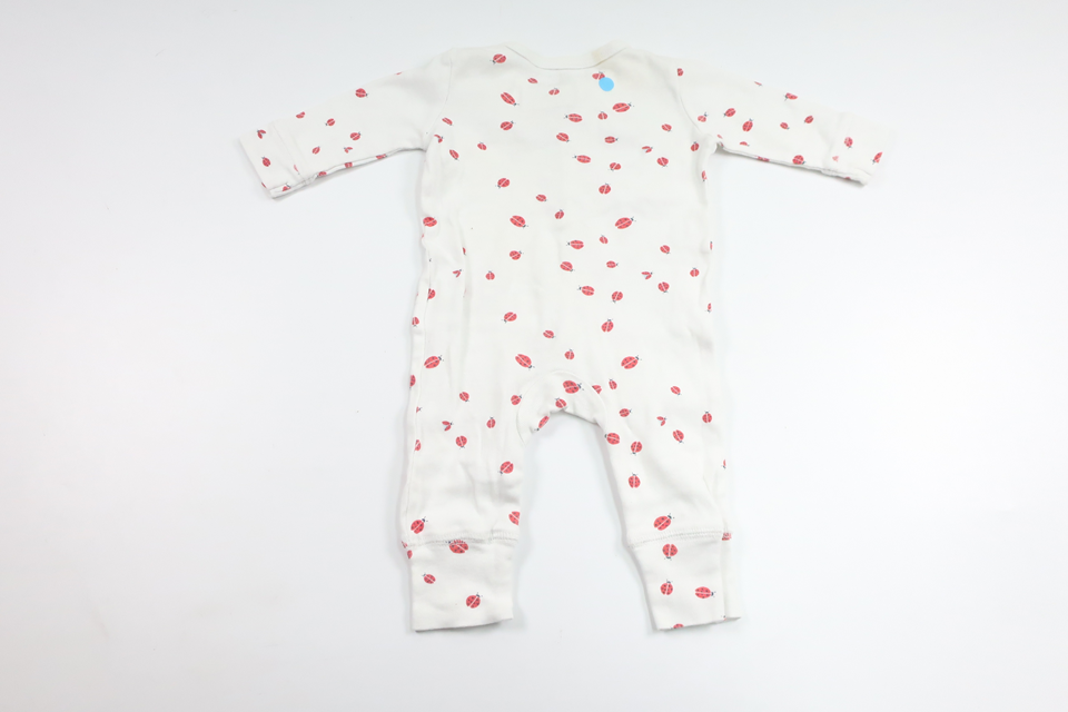 Pyjamas med nyckelpigor från Minimarket - Storlek 50 - Vit