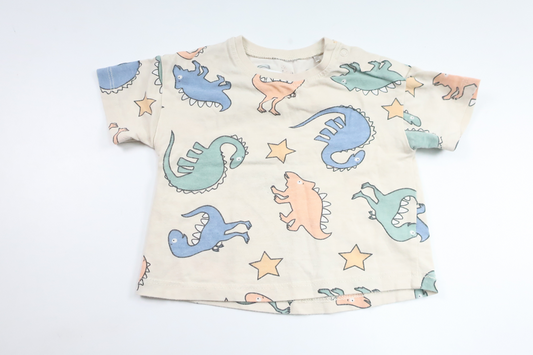 T-shirt från ICA I Love Eco - Storlek 62 - Benvit