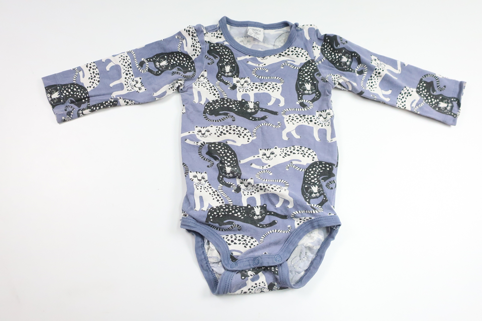 Body från Lindex - Storlek 68 - Blå