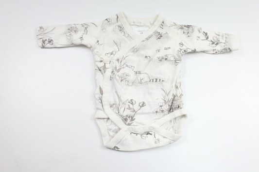 Omlottbody från Newbie - Storlek 50 - Vit