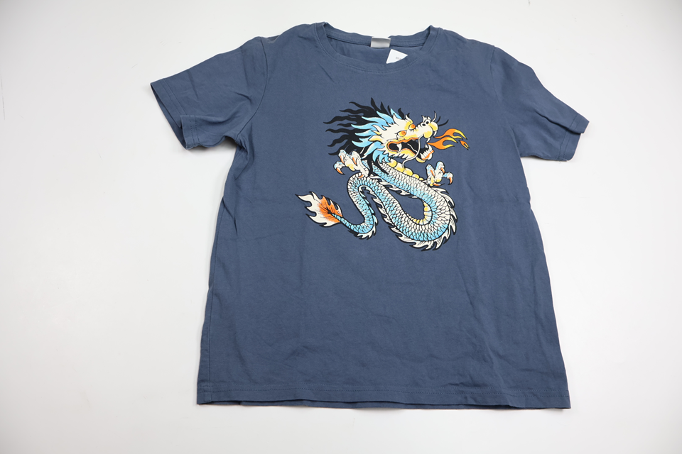 T-shirt från Lindex - Storlek 134/140 - Blå