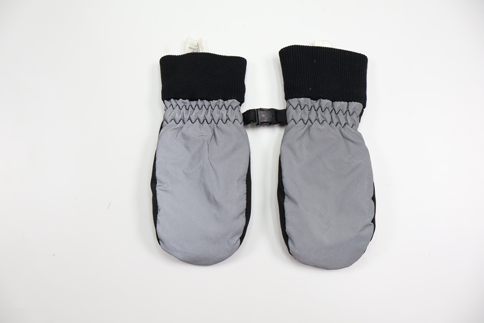 Fleecefodrade reflexvantar från Lindex - Storlek 92/104 - Grå