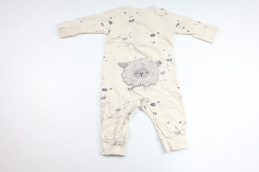 Pyjamas från Lindex - Storlek 68 - Benvit