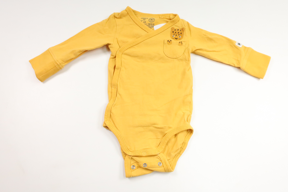 Omlottbody från Lindex - Storlek 56 - Gul