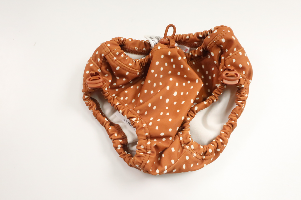 Badblöja från Lindex - Storlek 62/68 - Brun