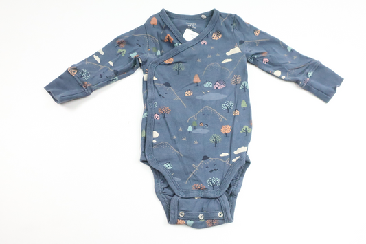 Omlottbody från Lindex - Storlek 56 - Blå