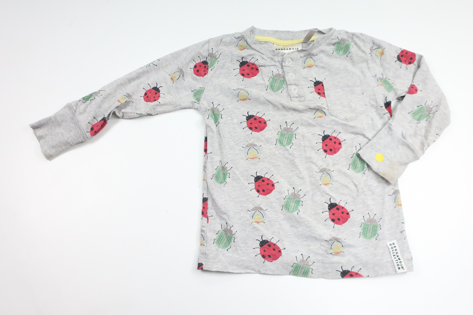 Pyjamas tröja från Geggamoja - Storlek 74/80 - Grå