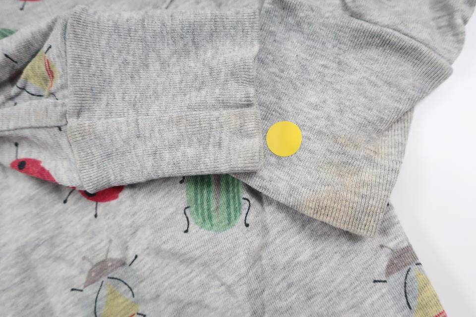 Pyjamas tröja från Geggamoja - Storlek 74/80 - Grå