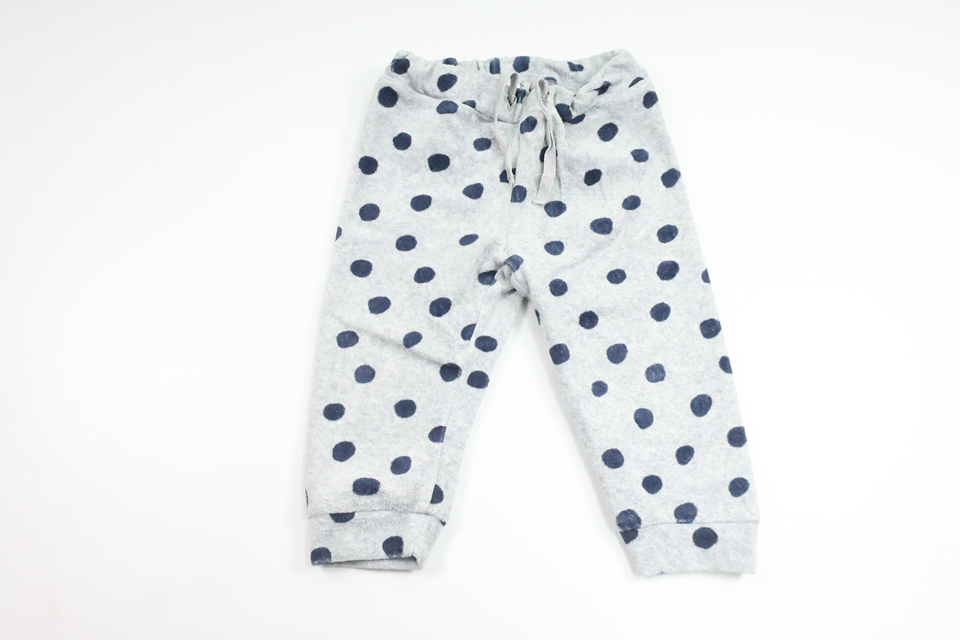Byxor i fleece från Name It - Storlek 74 - Grå