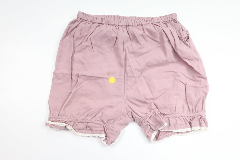 Shorts med volang från Newbie - Storlek 86 - Lila