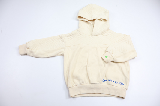 Huvtröja från H&M - Storlek 98/104 - Benvit